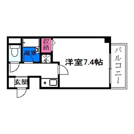 住ノ江駅 徒歩10分 4階の物件間取画像